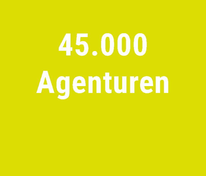 45000 Agenturen